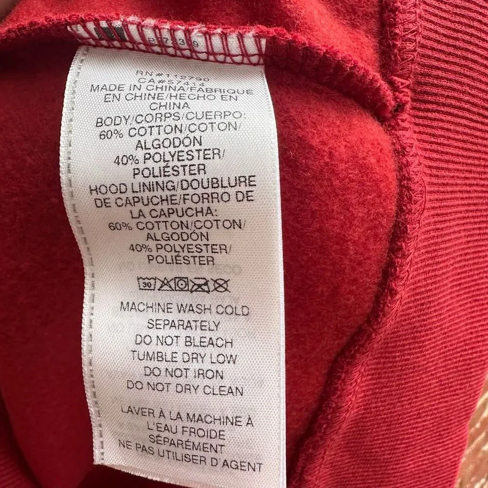True Religion $120 College Graphic Full Zip Hoodie XL NEW